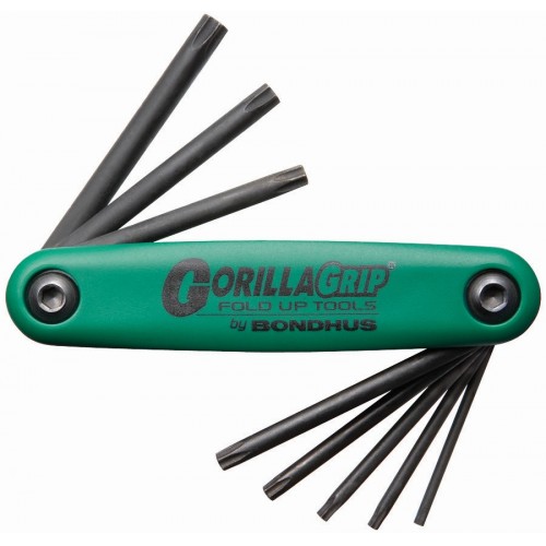 Bondhus  MultiPack juego llaves en L punta-bola y navaja GorillaGrip Torx